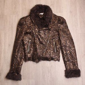 Harlow Zee Brown Jacket Size M